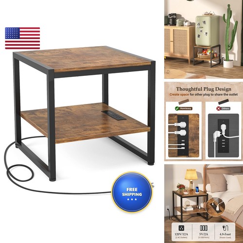 Homieasy end table - table, with