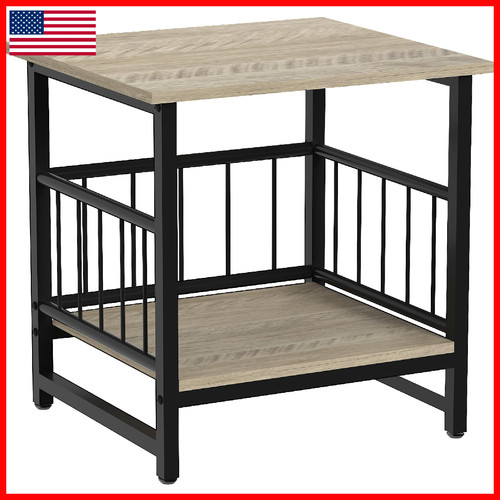 Dhmaker end table industrial - dhmaker,