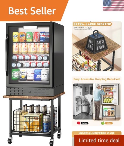 Mini fridge stand with - stand,