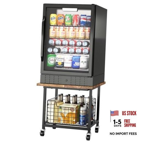 Mini fridge stand with - mini,