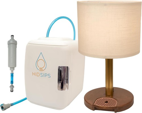 Hydralamp with mini fridge - hydralamp,