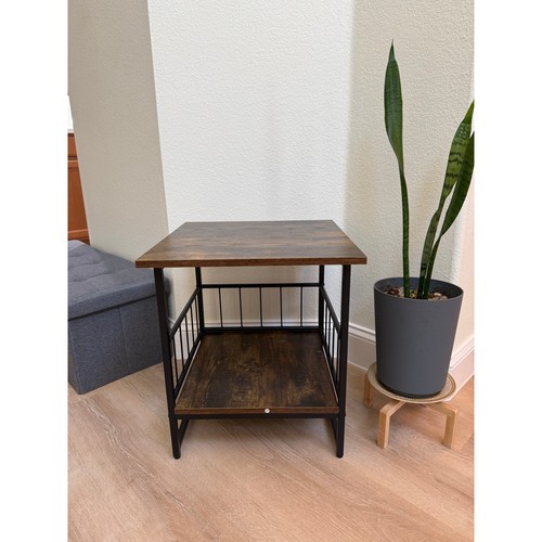 Industrial end table tier - industrial,