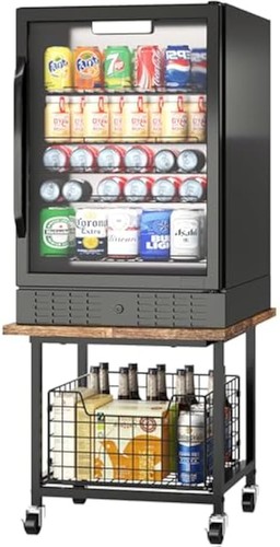 Mini fridge stand - fridge, storage